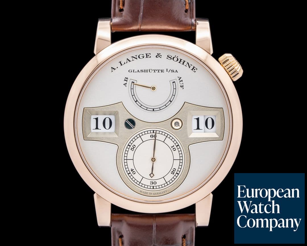 Image of A. Lange and Sohne Zeitwerk 140.032 18K Rose Gold