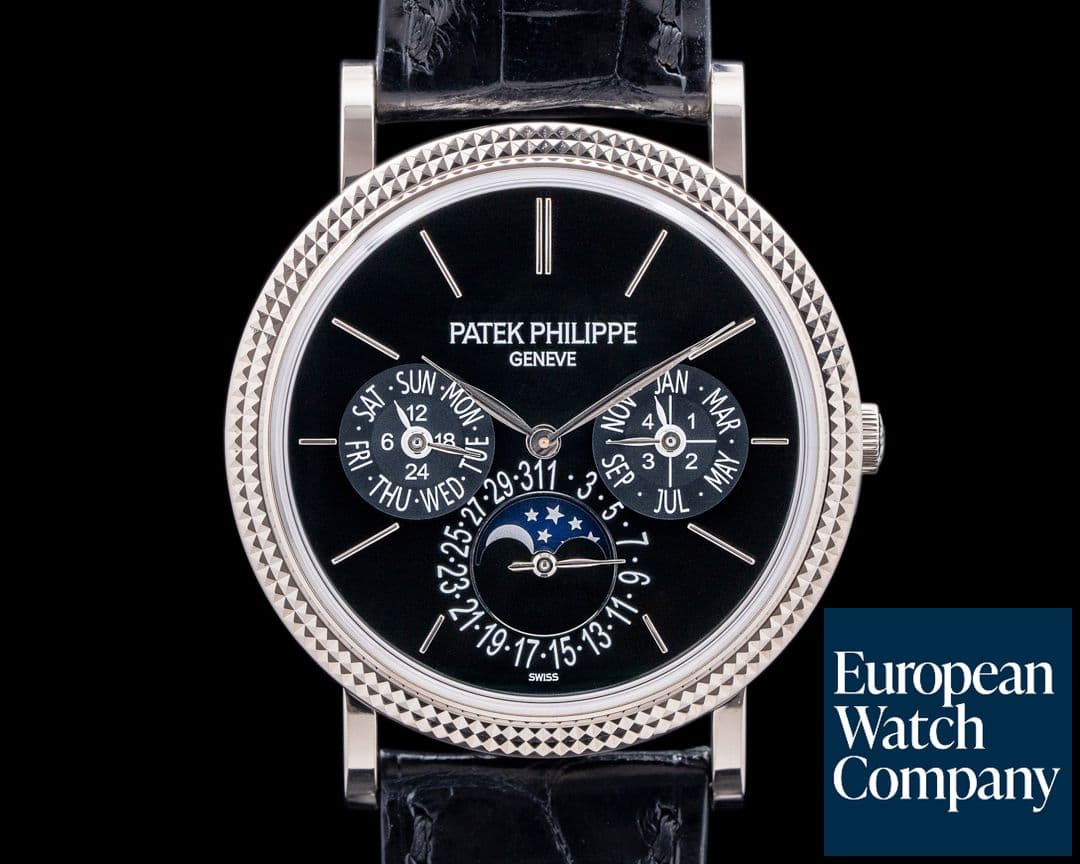 Image of Patek Philippe Perpetual Calendar 5139G Black Dial 18K White Gold