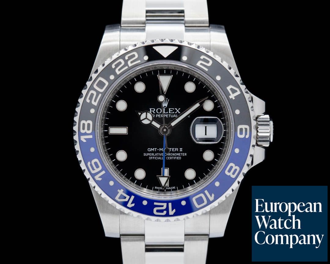 Image of Rolex GMT Master II 116710BLNR Ceramic "Batman" SS