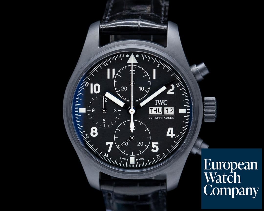 Image of IWC Pilots Watch Chronograph Tribute to 3705 LIMITED