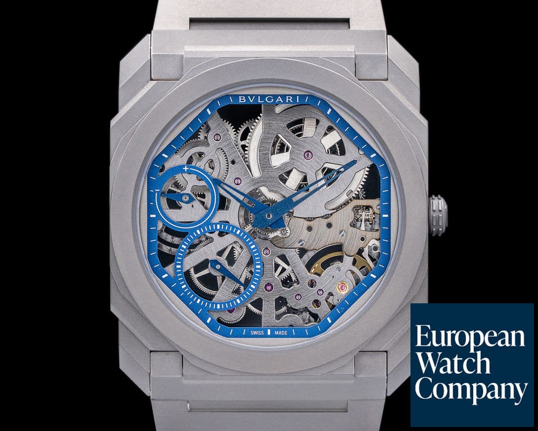 Image of Bulgari Octo Finissimo Skeleton Blue LIMITED