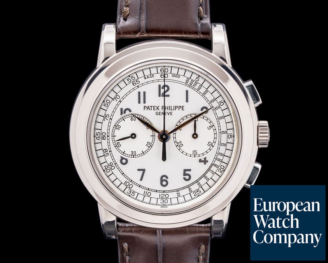 Image of Patek Philippe 5070G White Gold Chronograph
