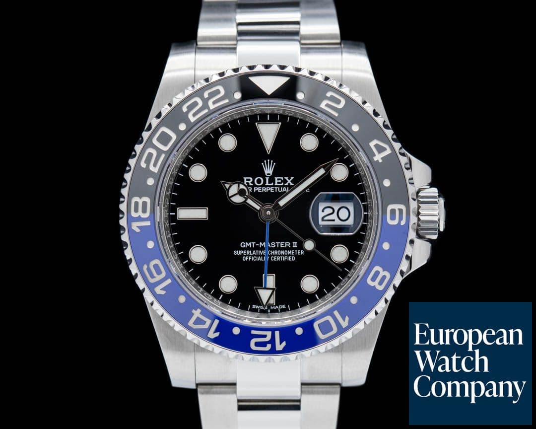 Image of Rolex GMT Master II 116710 Ceramic "Batman" SS