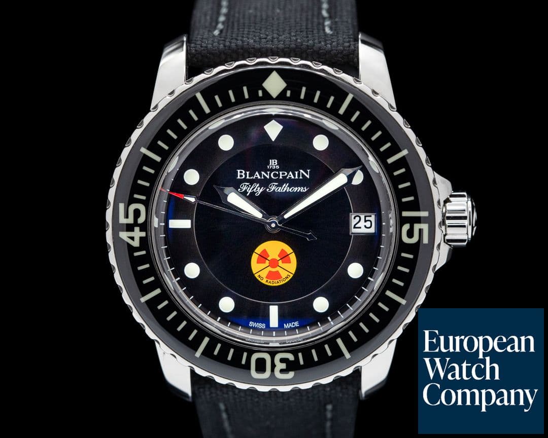 Image of Blancpain Fifty Fathoms "No Radiations" SS Limited 45mm