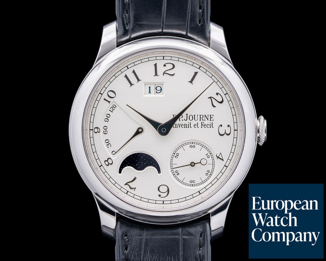 Image of F. P. Journe Octa Automatique Lune Platinum Silver Dial 40MM