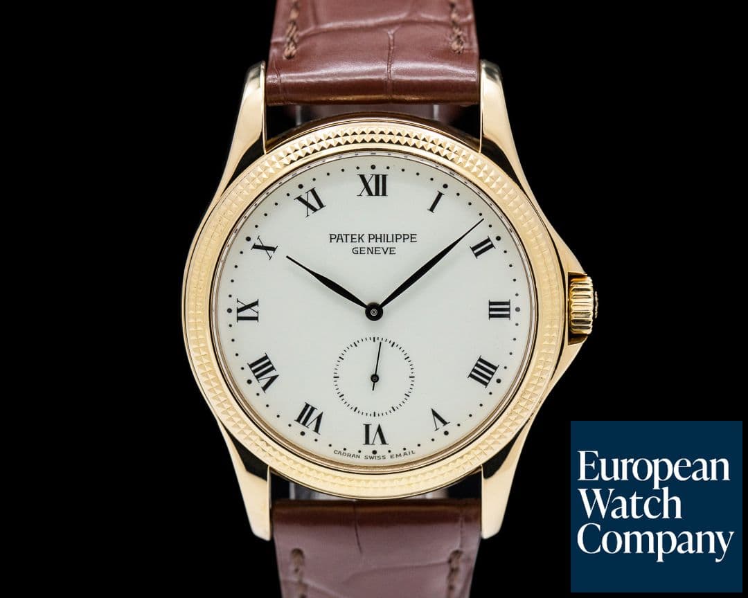 Image of Patek Philippe Calatrava 5115 Enamel Dial 18K Yellow Gold