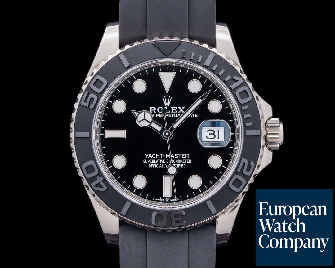 Image of Rolex Yacht Master 226659 18K White Gold / Rubber 42MM
