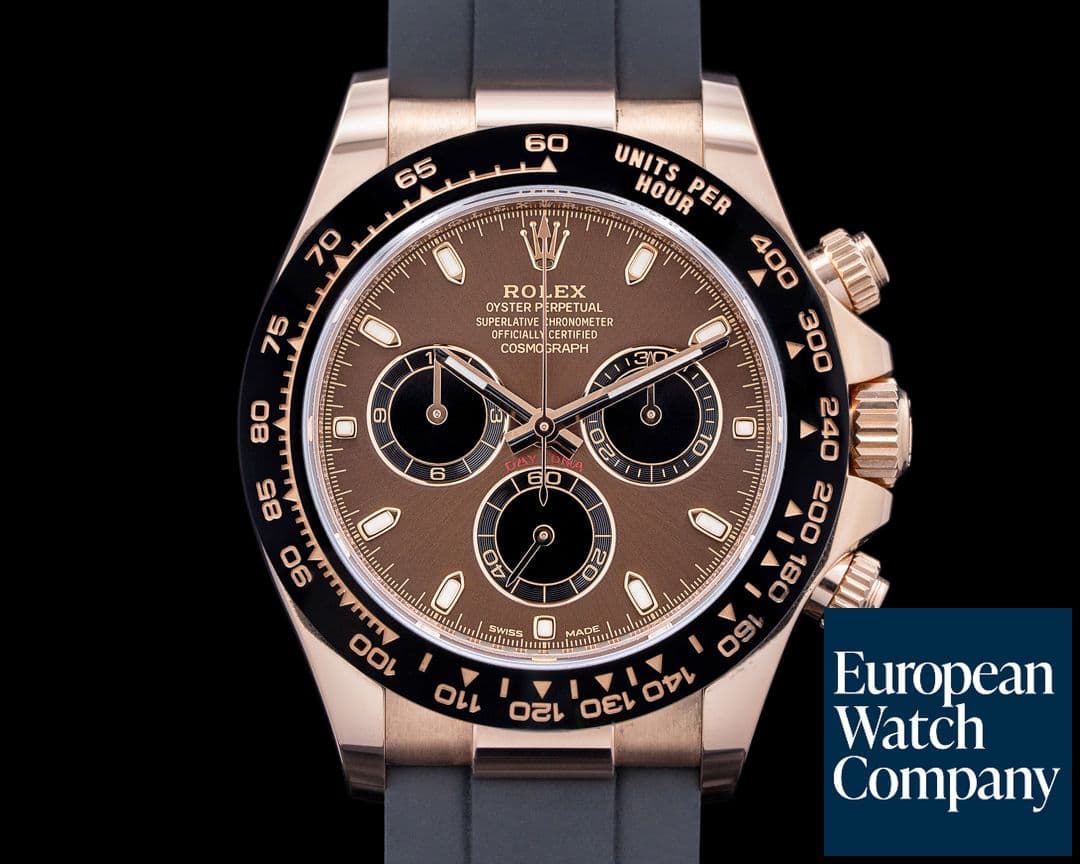 Image of Rolex Daytona 116515LN 18K RG / Chocolate Dial