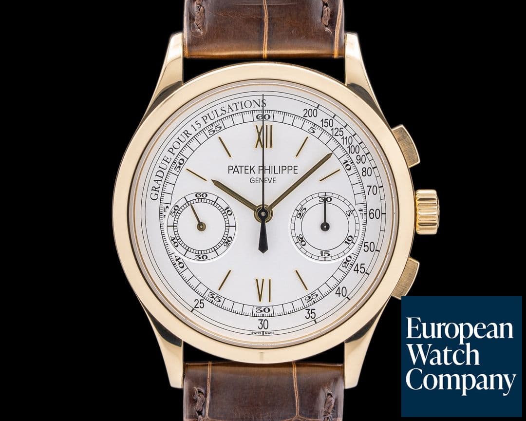 Image of Patek Philippe Chronograph 5170J 18K Yellow Gold Pulsation Dial