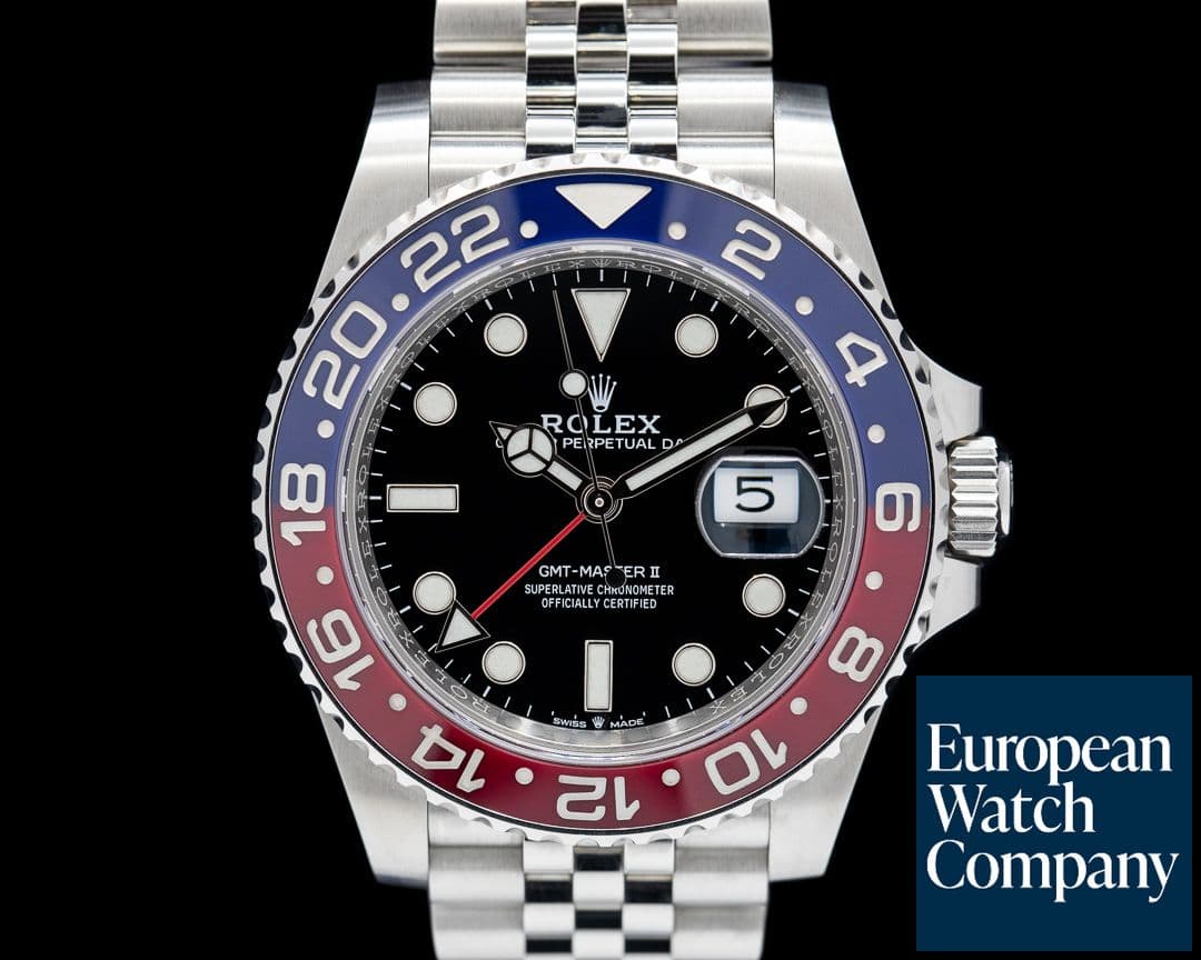 Image of Rolex GMT Master II Ceramic 126710 "Pepsi" SS Jubilee