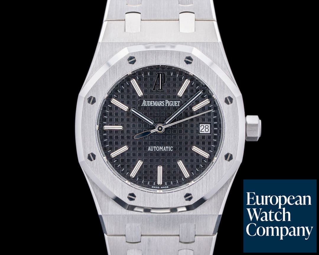 Image of Audemars Piguet Royal Oak 15300ST Black Dial SS 39MM