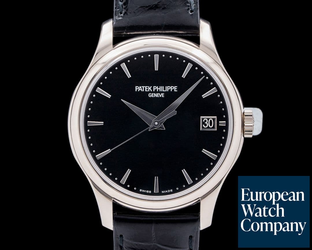 Image of Patek Philippe Calatrava 5227G Automatic 18K White Gold Black Dial