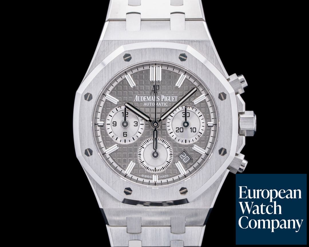Image of Audemars Piguet Royal Oak Chronograph Ruthenium Dial 38MM SS