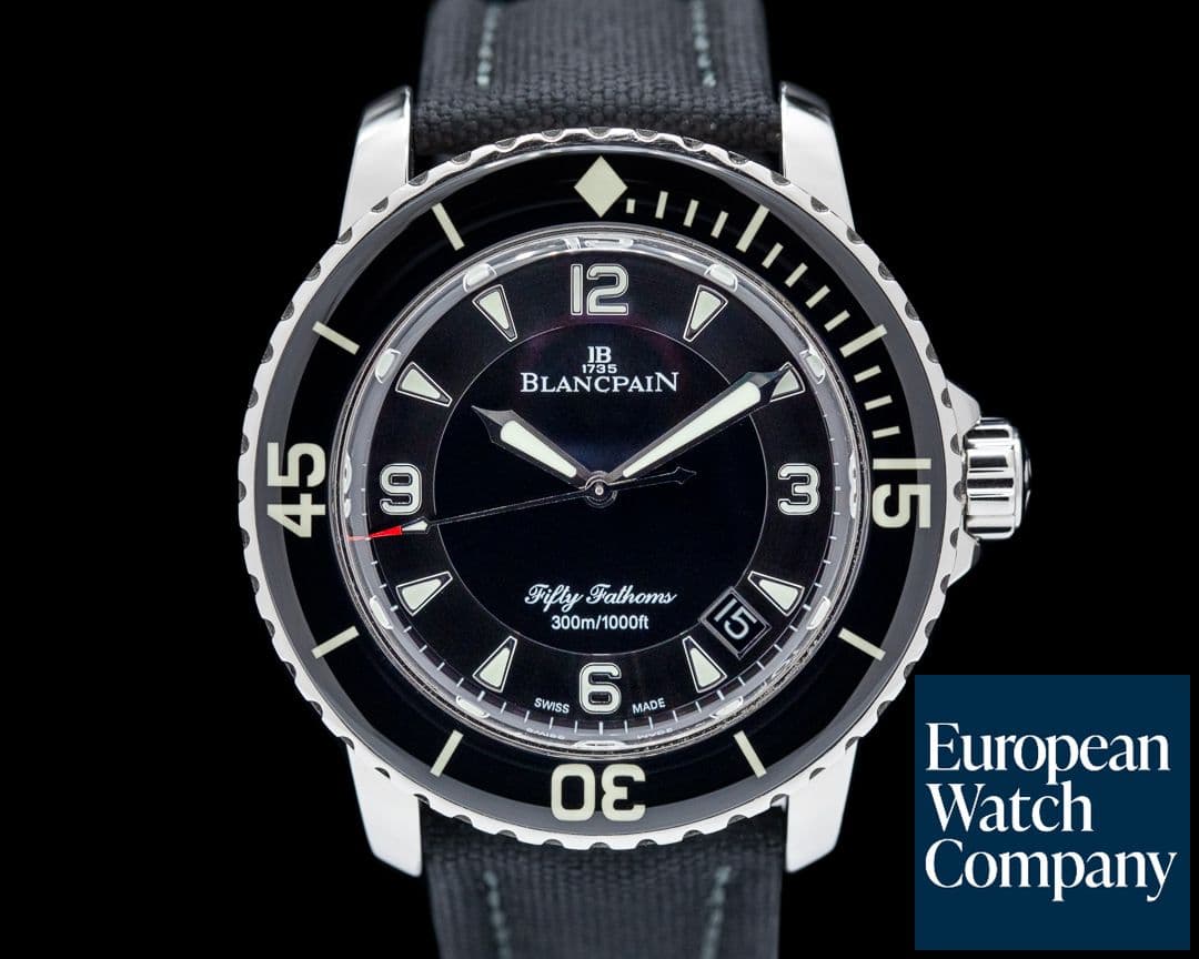 Image of Blancpain Fifty Fathoms Automatic SS / Kevlar