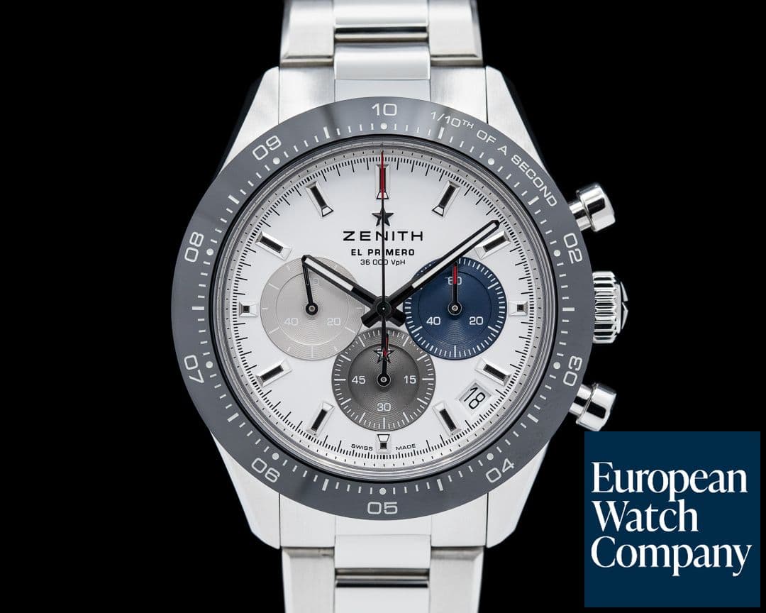 Image of Zenith El Primero Chronomaster Sport White Dial SS