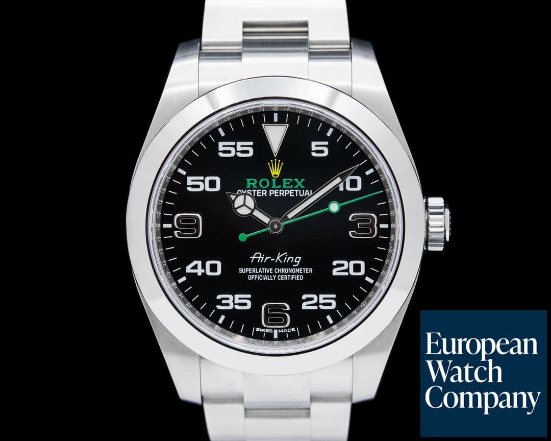 Image of Rolex Air King 116900 Black Dial SS