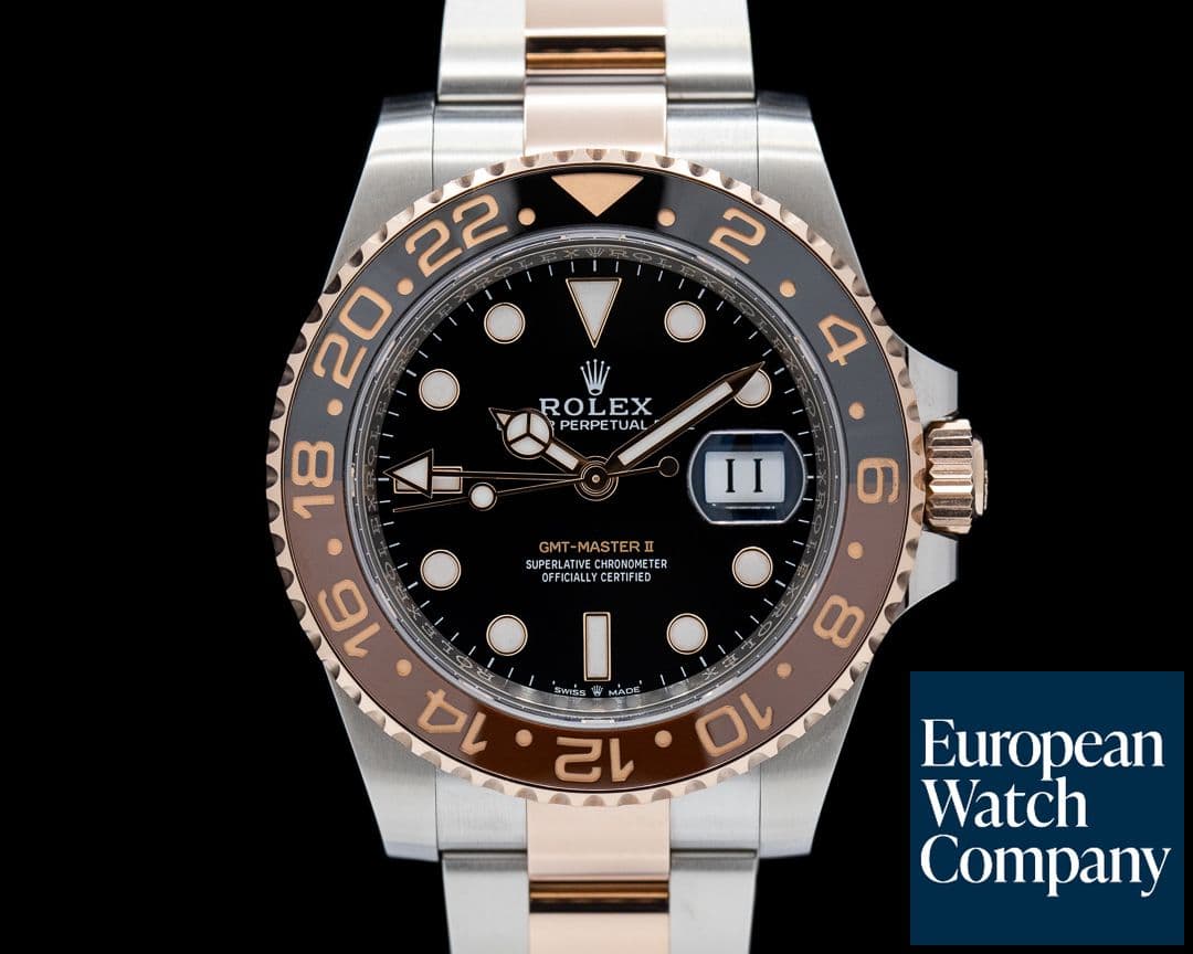 Image of Rolex GMT Master II "Root Beer" SS / 18K Everose