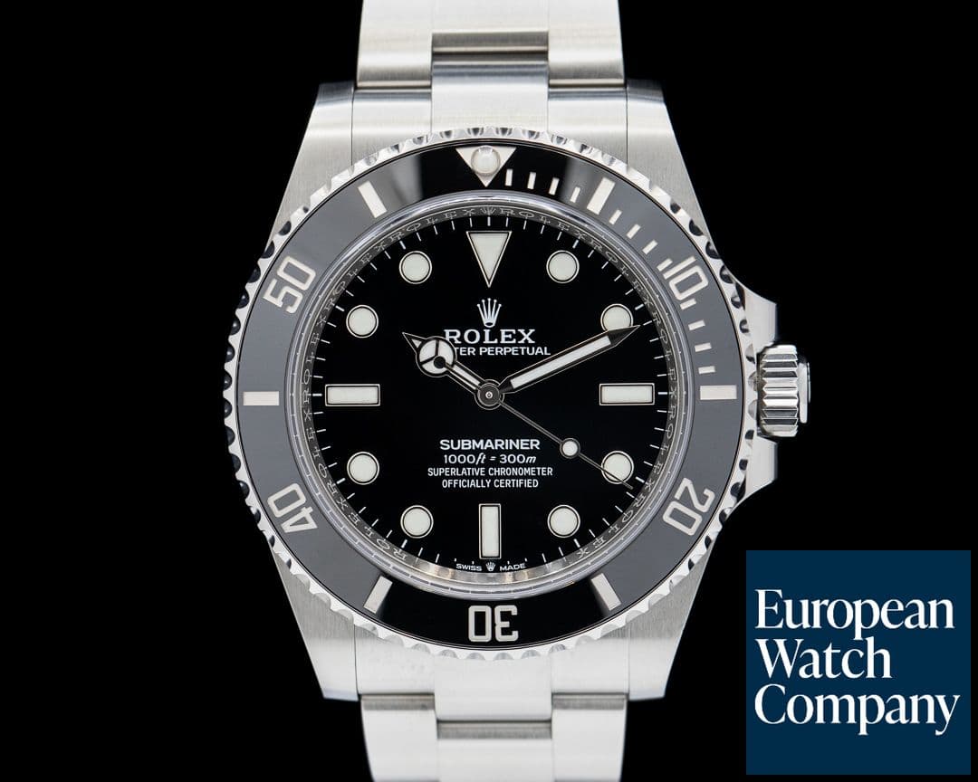 Image of Rolex Submariner 124060 No Date Ceramic Bezel 41MM 2024