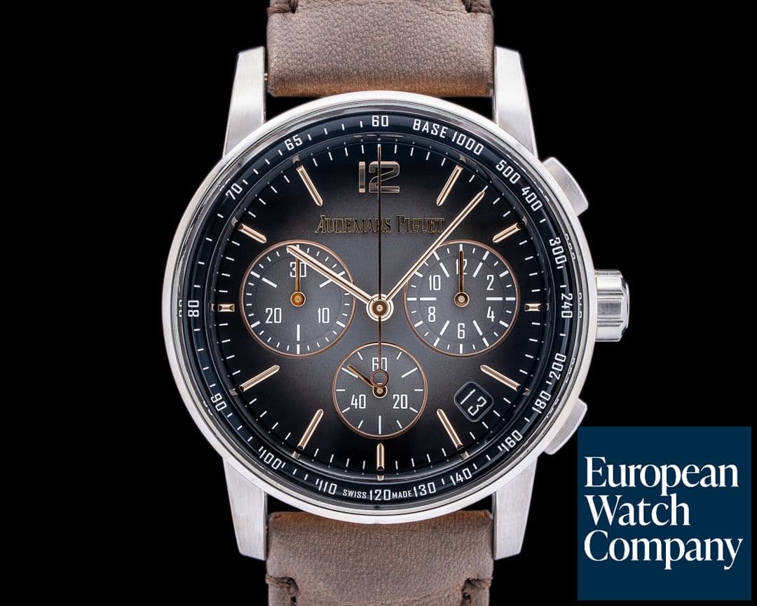 Image of Audemars Piguet Code 11:59 Chronograph 18K WG / RG Smoked Grey Dial
