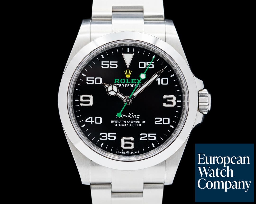 Image of Rolex Air King 126900 SS Black Dial