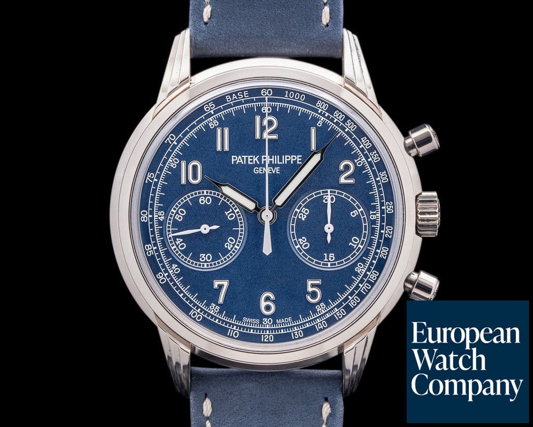 Image of Patek Philippe Chronograph 5172G 18K White Gold / Blue Dial