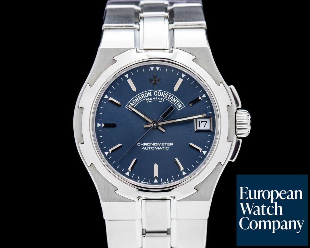 Image of Vacheron Constantin Overseas 42050 Automatic 35mm SS / Blue "Sigma" Dial