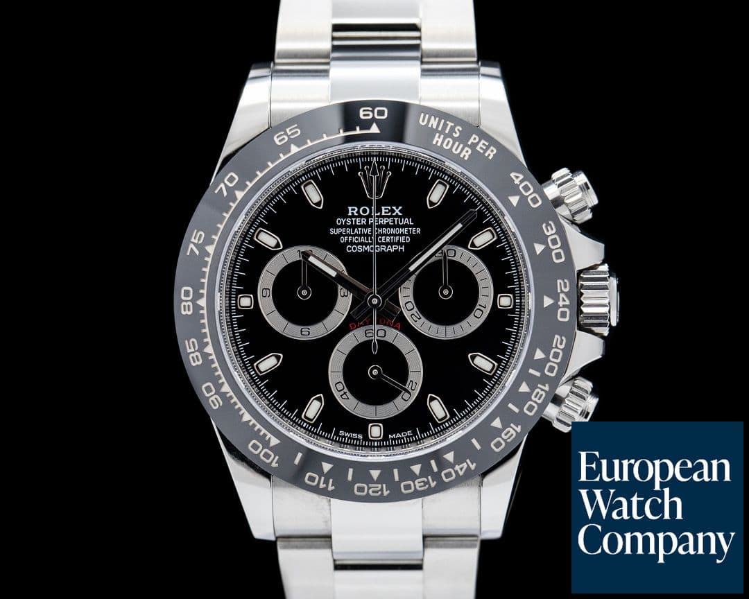 Image of Rolex Daytona 116500 Ceramic Bezel SS / Black Dial UNWORN