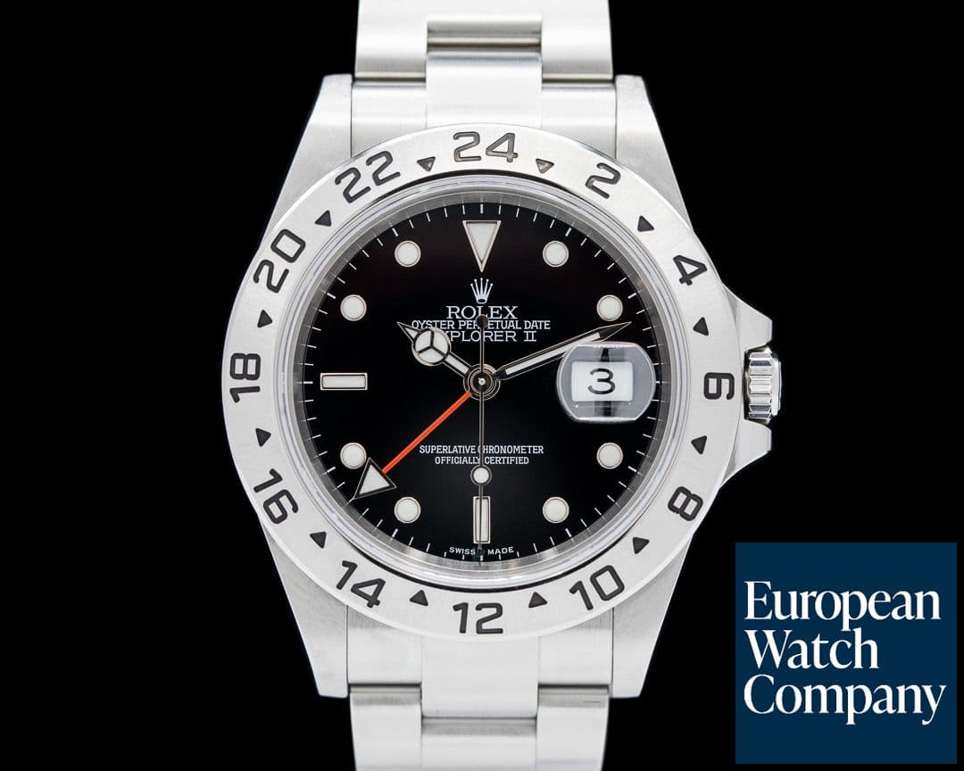 Image of Rolex Explorer II SS Black Dial 16570