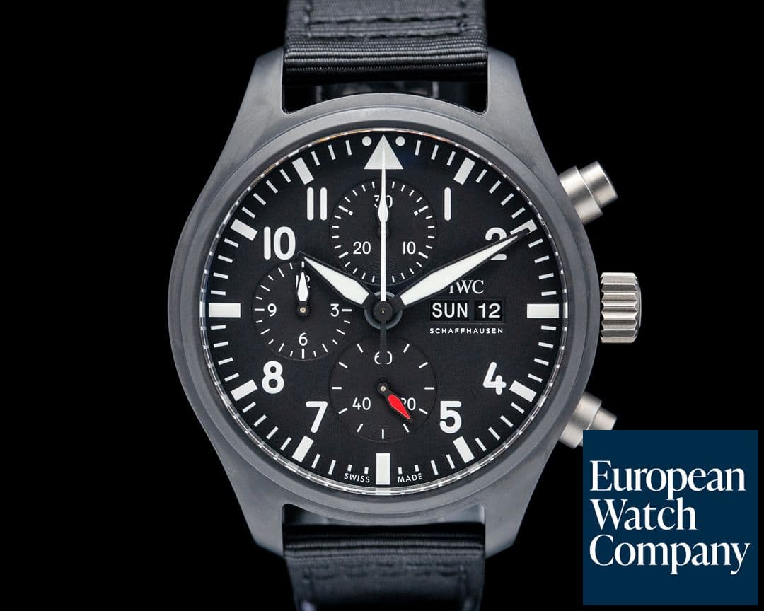 Image of IWC Top Gun Chronograph Ceramic IW389101