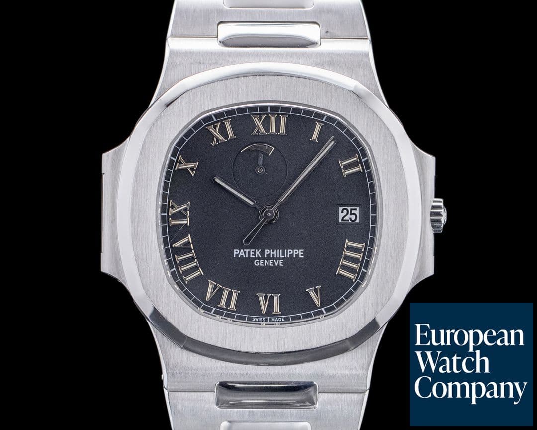Image of Patek Philippe Nautilus 3710 "Comet" SS Black Dial