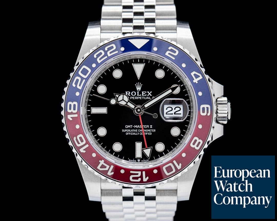Image of Rolex GMT Master II Ceramic 126710 "Pepsi" SS Jubilee