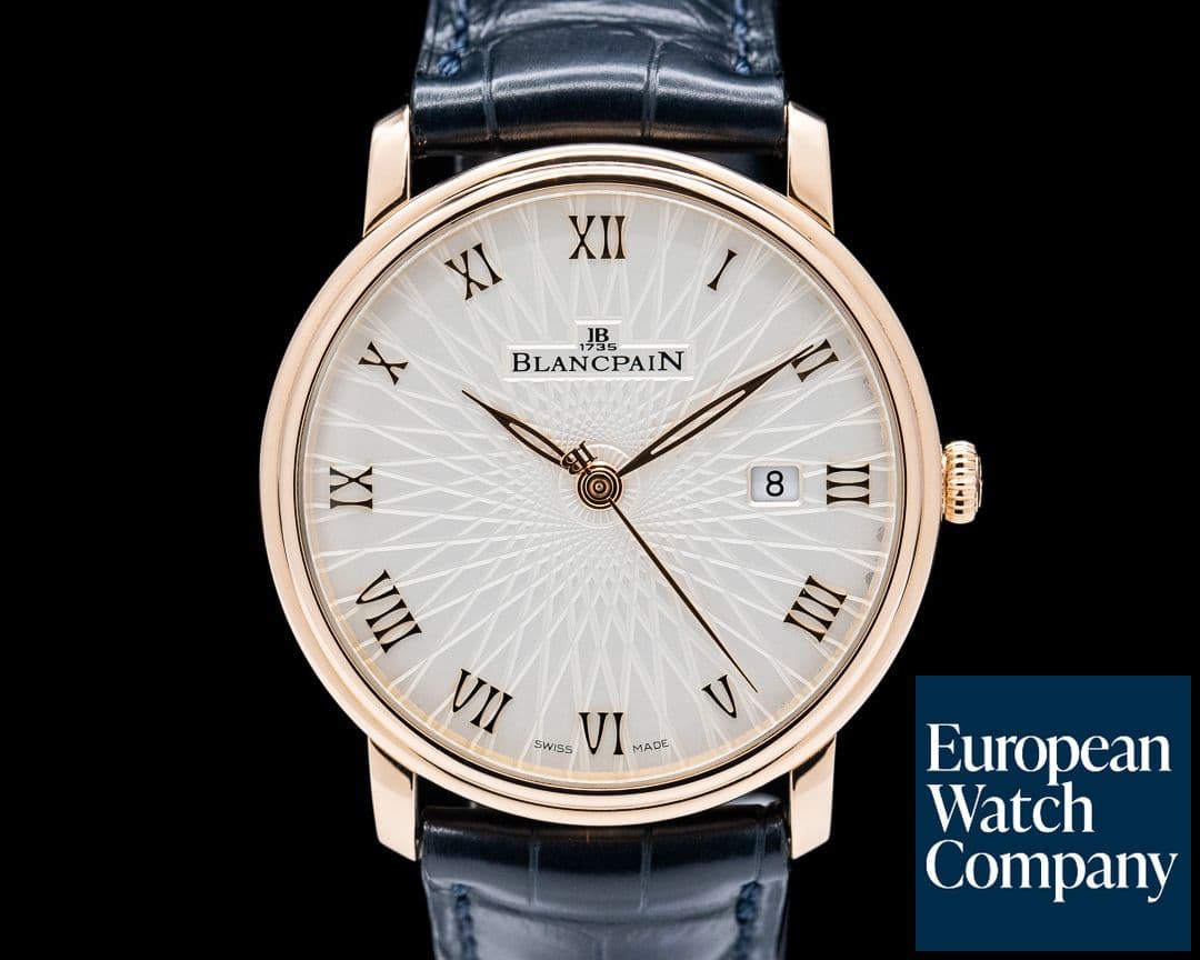 Image of Blancpain Villeret Ultraplate 18K RG Automatic 40MM DEPLOYANT