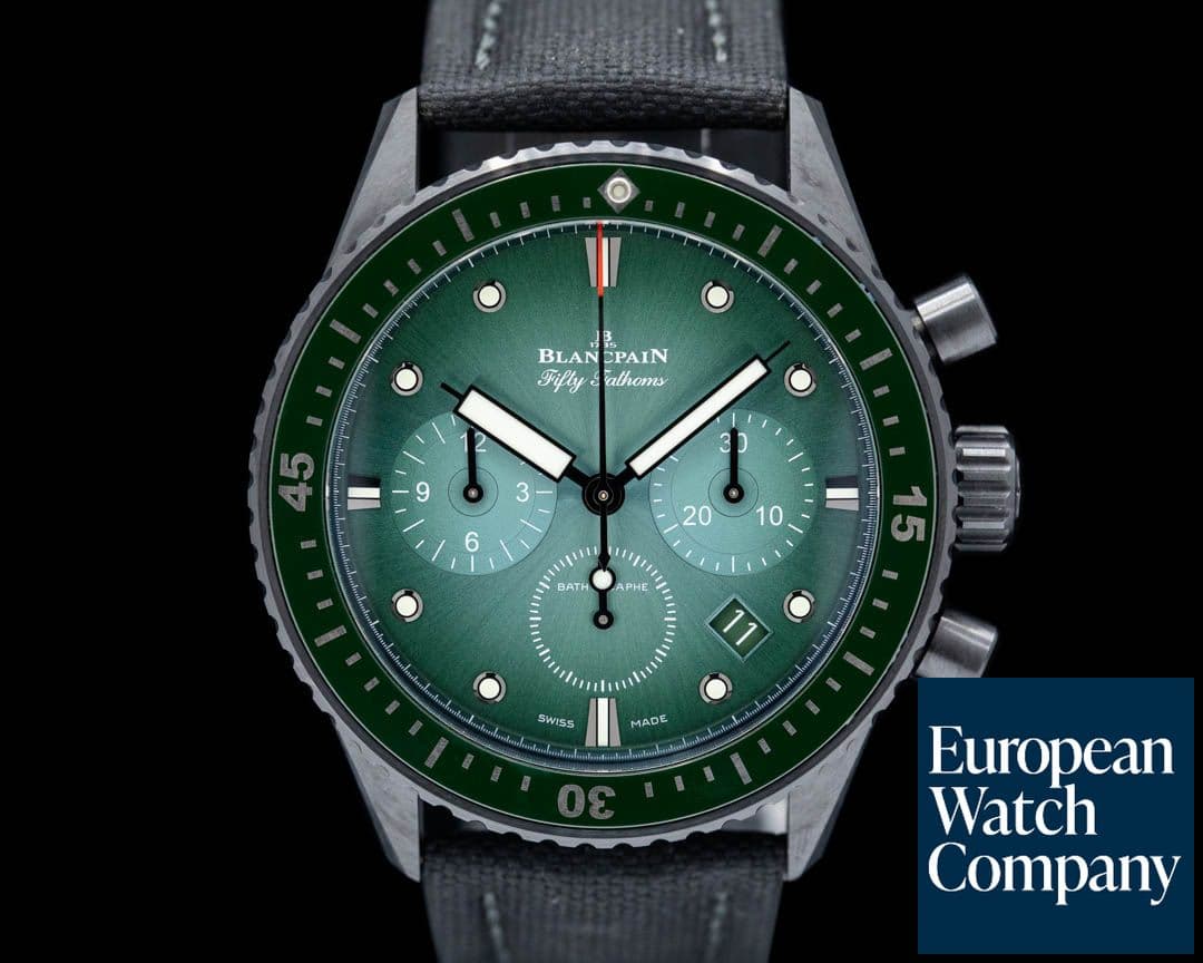 Image of Blancpain Fifty Fathoms Bathyscaphe Flyback Chronograph Ceramic
