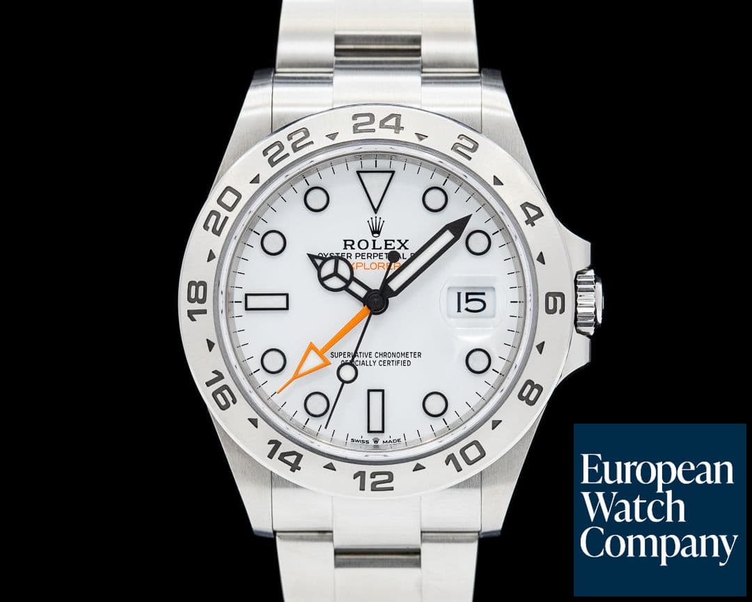 Image of Rolex Explorer II 226570 White Dial SS