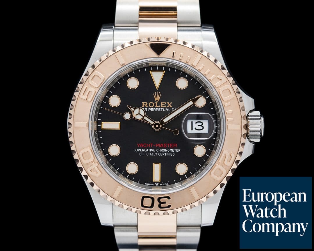 Image of Rolex Yacht Master 126621 18K RG / SS Black Dial