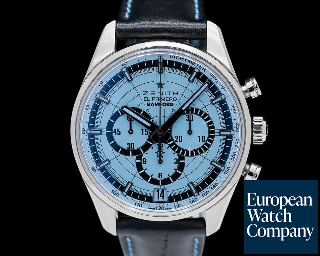 Image of Zenith El Primero Bamford "Aquablue"