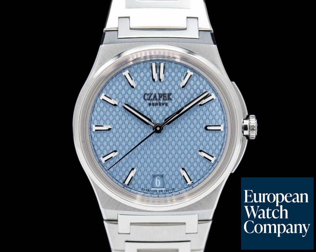 Image of Czapek & Cie Antarctique Passage de Drake Glacier Blue