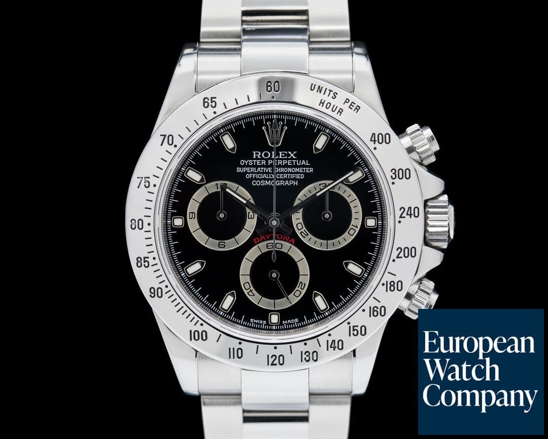 Image of Rolex Daytona 116520 Black Dial SS