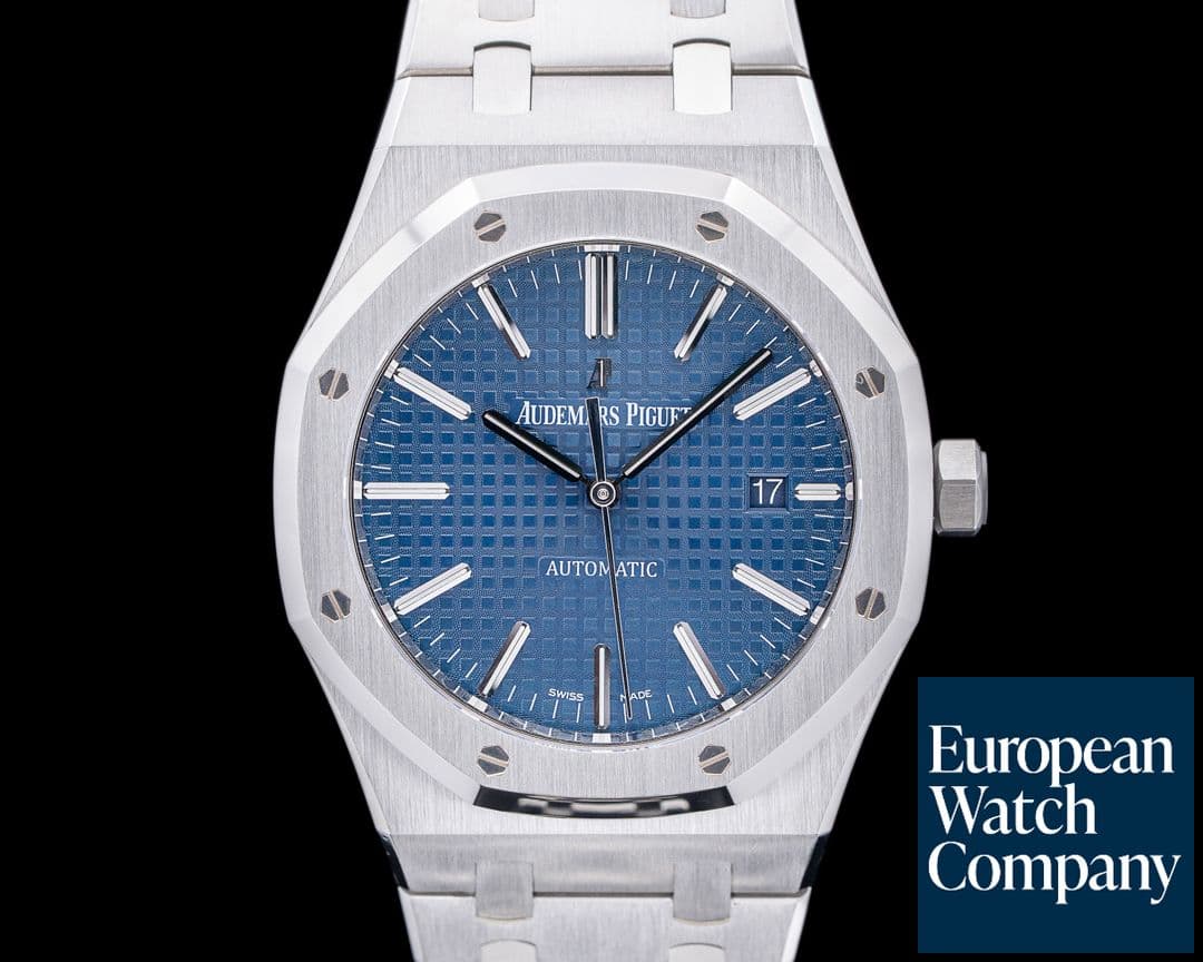 Image of Audemars Piguet Royal Oak 15400ST Blue Dial SS BOUTIQUE