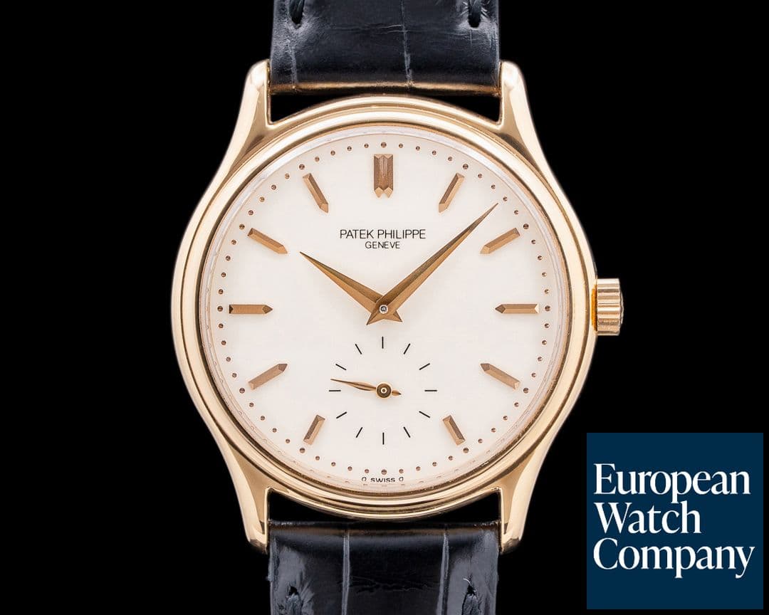 Image of Patek Philippe 3923 Calatrava 18K Rose Gold C. 1991