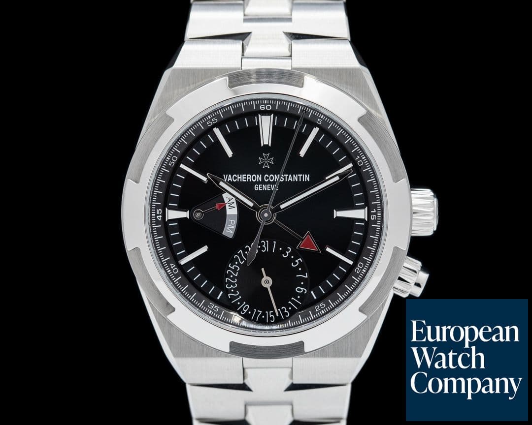 Image of Vacheron Constantin Overseas Dual Time SS Black Dial FULL SET 2024
