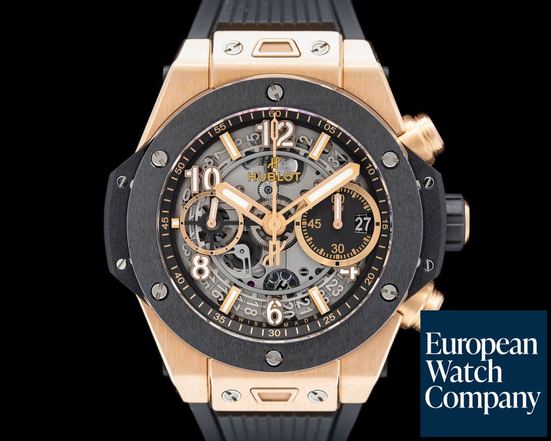 Image of Hublot Big Bang Unico King RG Ceramic Skeleton Dial