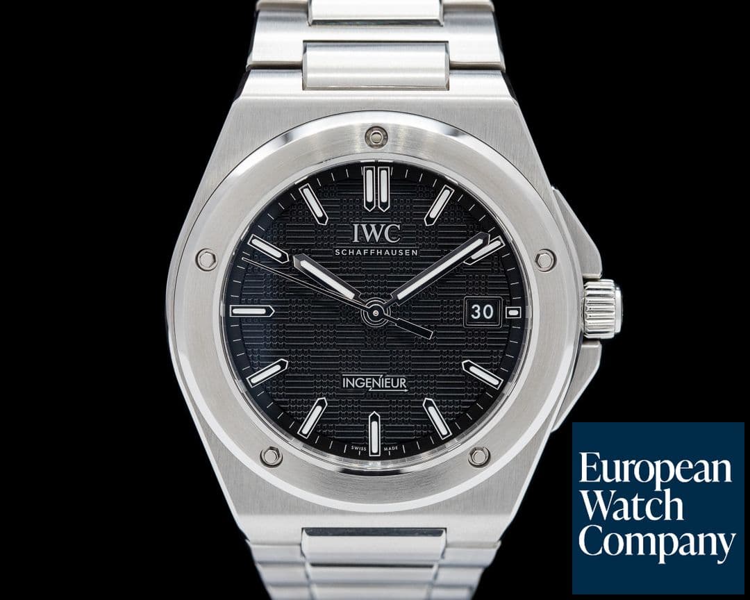 Image of IWC Ingenieur Automatic 40mm Black Dial SS / SS