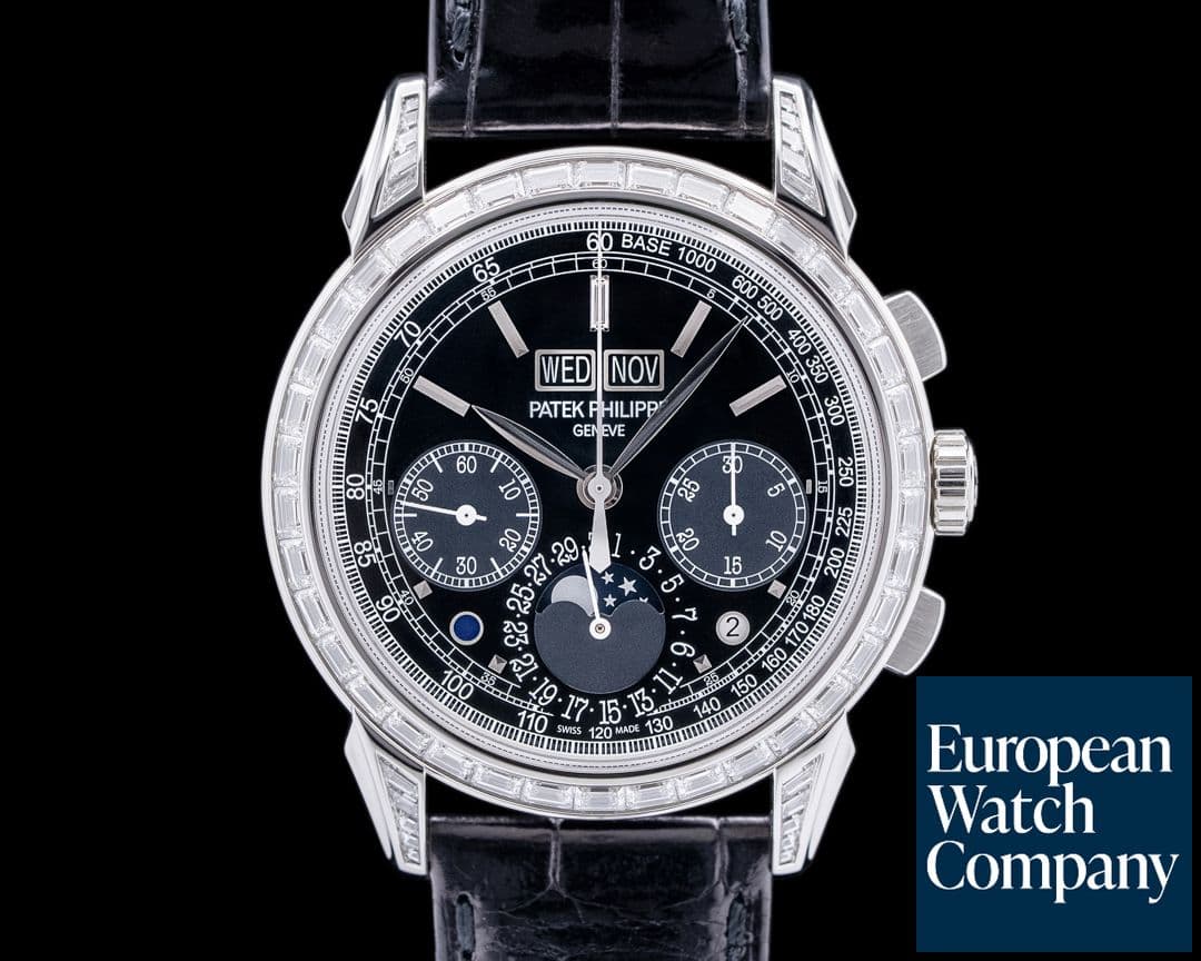 Image of Patek Philippe 5271P Perpetual Calendar Chronograph Platinum Diamonds UNWORN