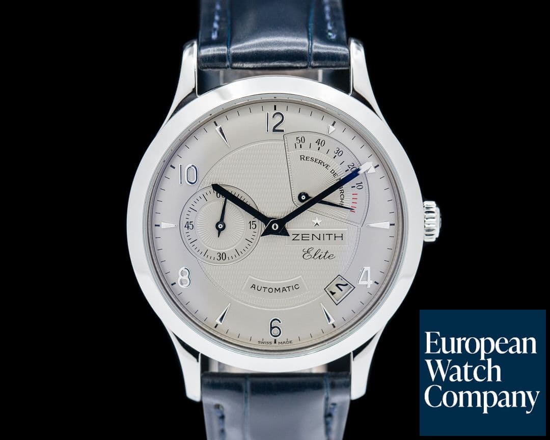 Image of Zenith Elite Power Reserve SS Silver Dial