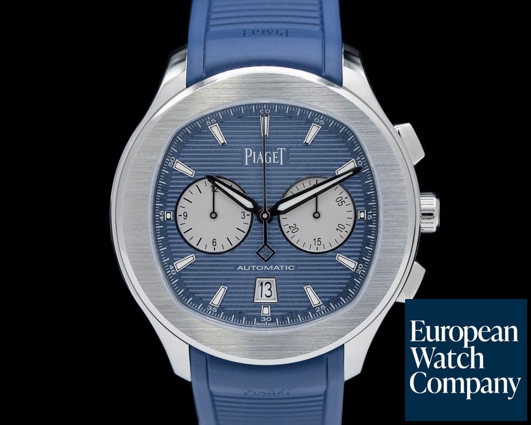 Image of Piaget Polo Chronograph SS Blue Dial 2024