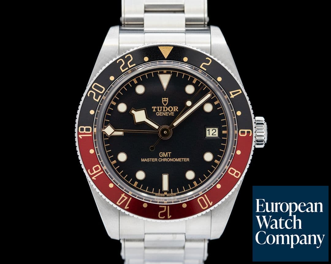Image of Tudor Heritage Black Bay 58 GMT Black Dial 2024 WATCH IS MISSING