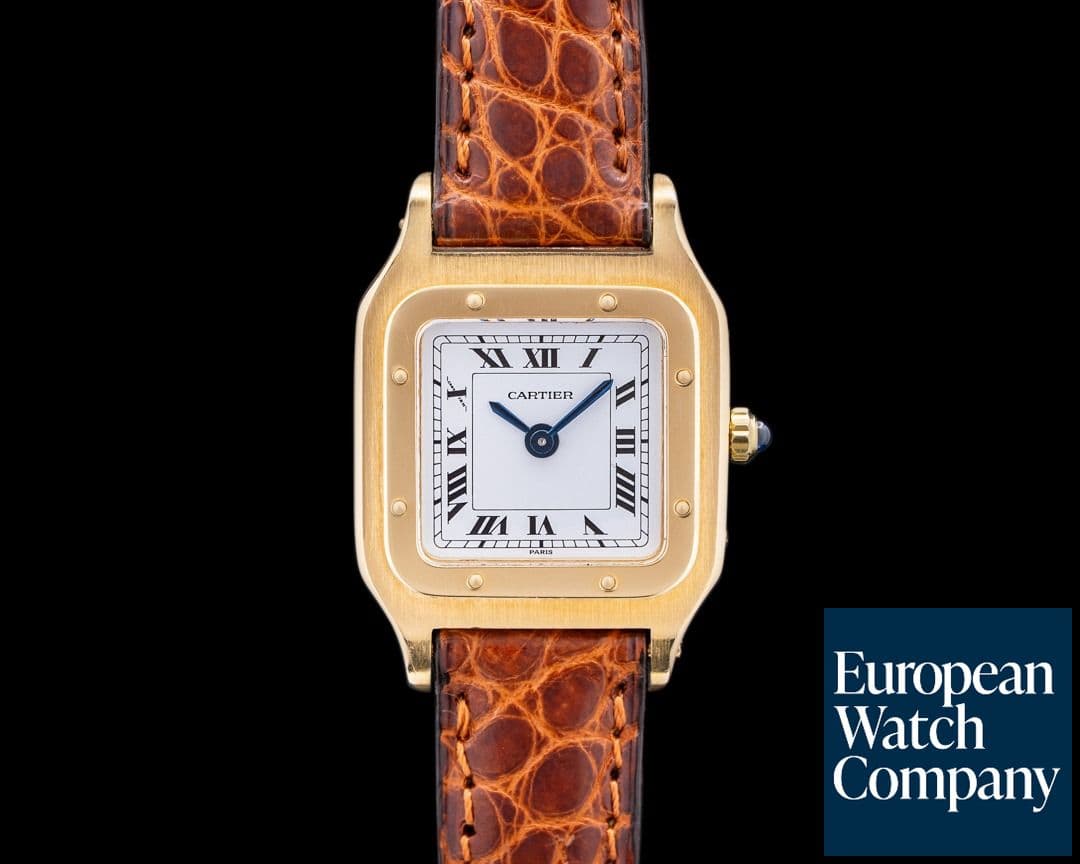 Image of Cartier Santos Dumont 96053 Extra Flat 18k Yellow Gold