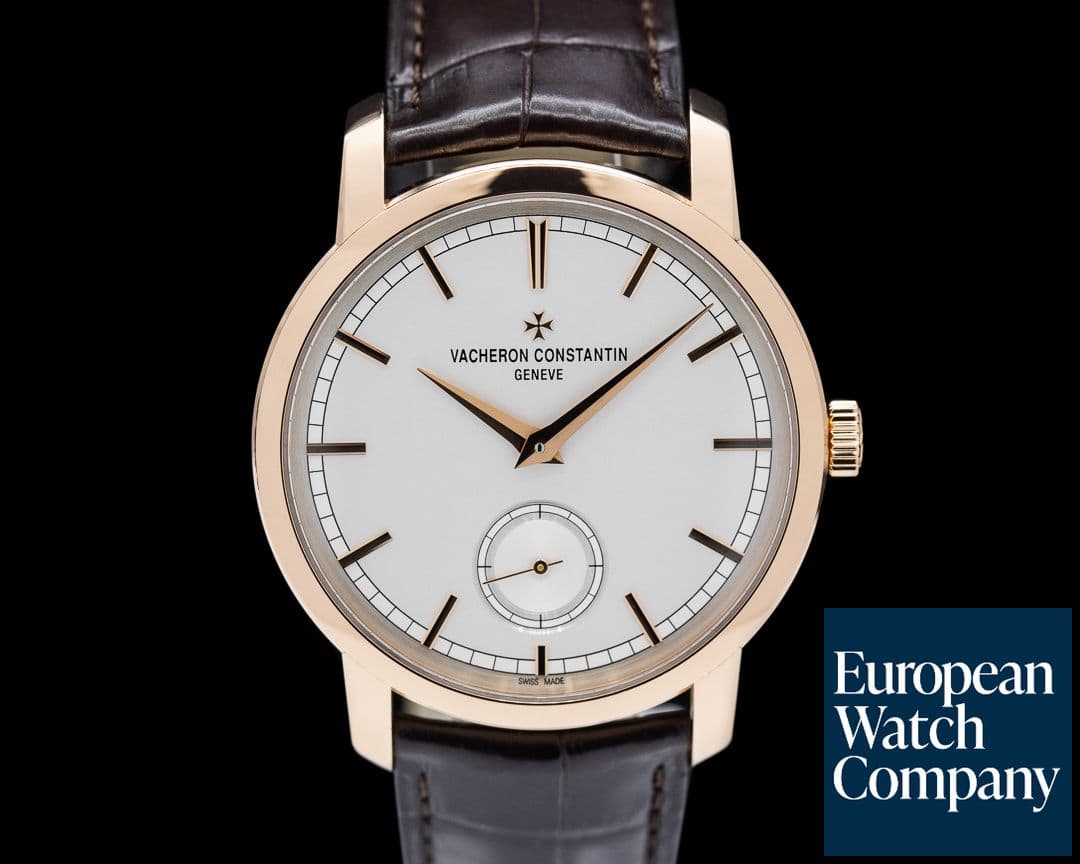 Image of Vacheron Constantin Traditionnelle Manual 18K Rose Gold / Silver Dial