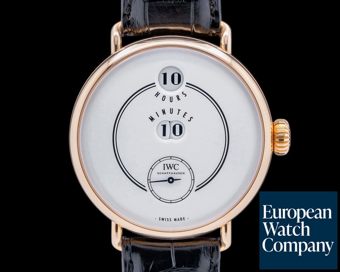 Image of IWC Tribute to Pallweber Edition "150 Years" White Lacquer Dial LIMITED
